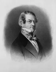 Christian Friedrich, Baron Stockmar, gravé par Thomas Fairland